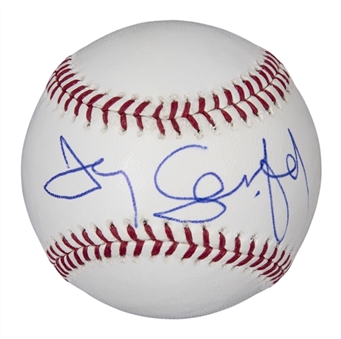 Jerry Seinfeld Single Signed OML Selig Baseball (PSA/DNA)